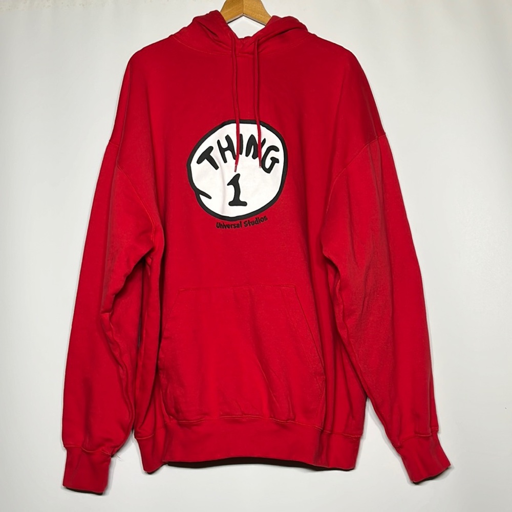 NWOT Universal studios Dr. Seuss Thing 1 Adult 2X
